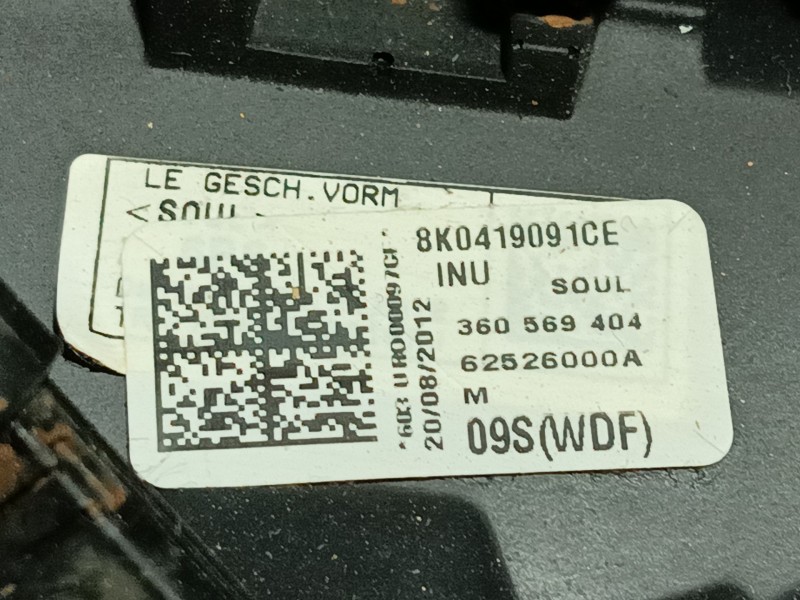 Recambio de volante para audi a5 (8t3) 1.8 tfsi referencia OEM IAM 8K0419091CEINU 360569404 