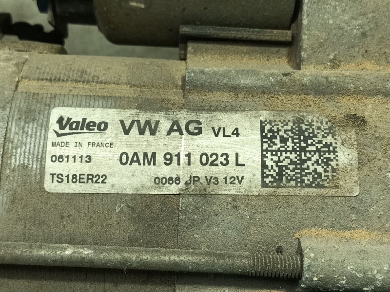 Recambio de motor arranque para seat altea (5p1) 1.6 tdi referencia OEM IAM 0AM911023L  
