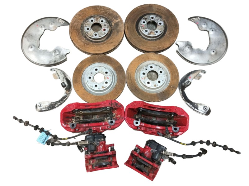 Recambio de pinza freno delantera izquierda para porsche macan (95b) gts (95bbl1) referencia OEM IAM 95B615123F  