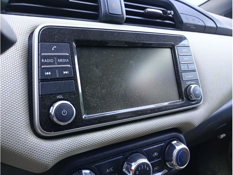 Recambio de sistema audio / radio cd para nissan micra v (k14) 0.9 ig-t referencia OEM IAM   