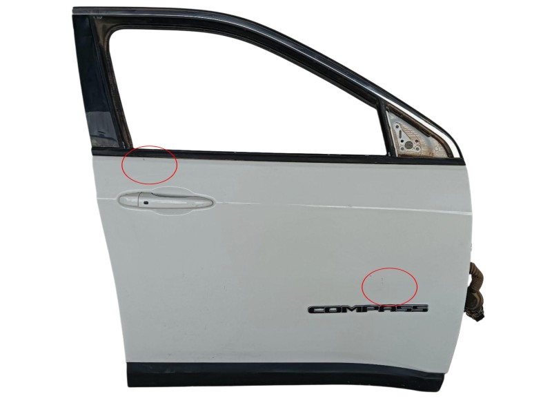 Recambio de puerta delantera derecha para jeep compass (mp, m6, mv, m7) 1.3 referencia OEM IAM 52243917  