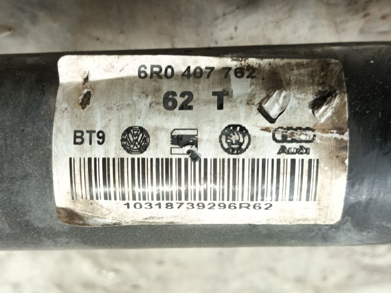 Recambio de transmision delantera derecha para seat ibiza iv (6j5, 6p1) 1.4 referencia OEM IAM 6R0407762  