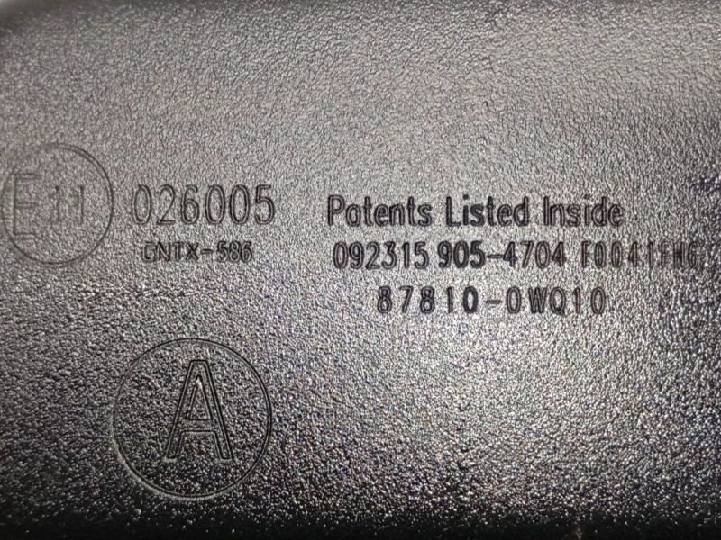 Recambio de espejo interior para toyota rav 4 iv (_a4_) 2.0 d (wwa42_) referencia OEM IAM 878100WQ10  