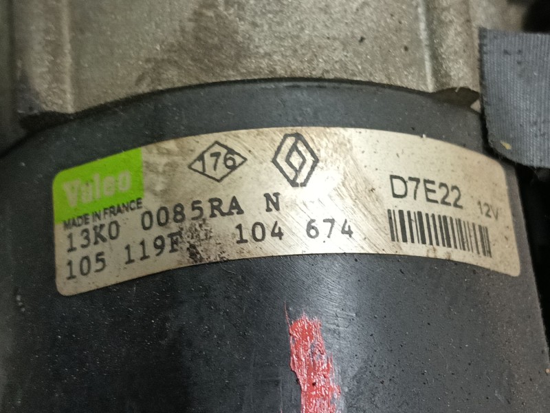 Recambio de motor arranque para renault megane i coach (da0/1_) 1.4 16v (da0d, da1h, da0w, da10) referencia OEM IAM 0  