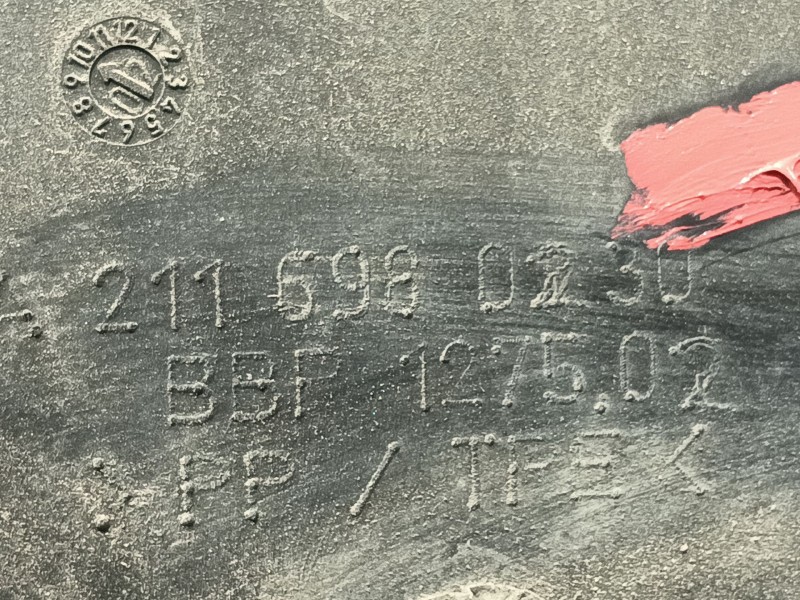 Recambio de paso de rueda delantero derecho para mercedes-benz clase e (w211) e 320 cdi (211.026) referencia OEM IAM   