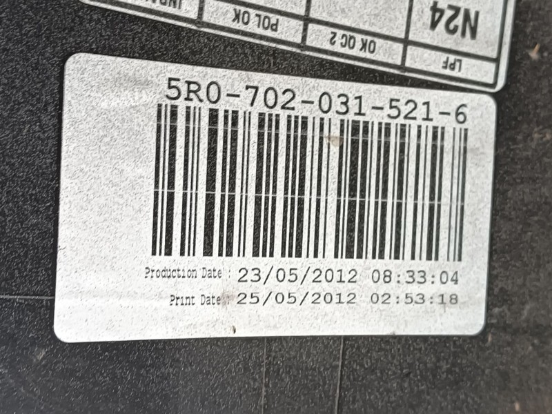 Recambio de paragolpes trasero para volvo s60 ii (134) d3 referencia OEM IAM 39808126 5R07020315216 