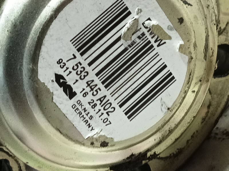 Recambio de transmision trasera izquierda para bmw 1 (e87) 120 d referencia OEM IAM 33217547075  