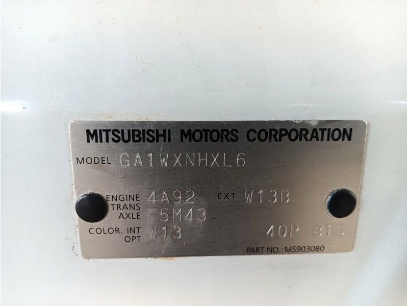 Recambio de capot para mitsubishi asx (ga_w_) 1.6 mivec (ga1w) referencia OEM IAM  MS903080 