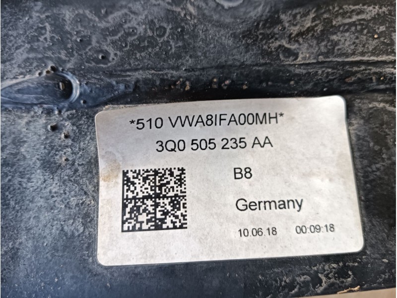 Recambio de puente trasero para volkswagen tiguan (ad1, ax1) 1.4 tsi referencia OEM IAM 3Q0505235AH 3Q0 505 235 AA 