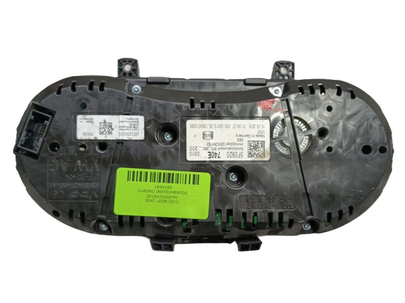 Recambio de cuadro instrumentos para seat leon (5f1) 1.4 tsi referencia OEM IAM 5F1857005ETPI  