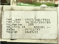 Recambio de cuadro instrumentos para citroën jumpy i (u6u_) 1.9 d referencia OEM IAM 6101A6 12242646  2