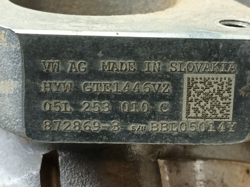 Recambio de turbocompresor para volkswagen caddy v furgoneta/monovolumen (sba, sbh) 2.0 tdi bmt referencia OEM IAM 05L253010C  