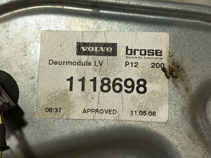 Recambio de elevalunas delantero izquierdo para volvo v50 familiar 2.0 diesel cat referencia OEM IAM 31253513  