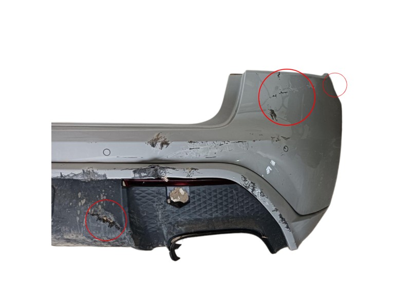 Recambio de paragolpes trasero para porsche macan (95b) gts (95bbl1) referencia OEM IAM 95B807421AMG2X 95B 807 834 AC 