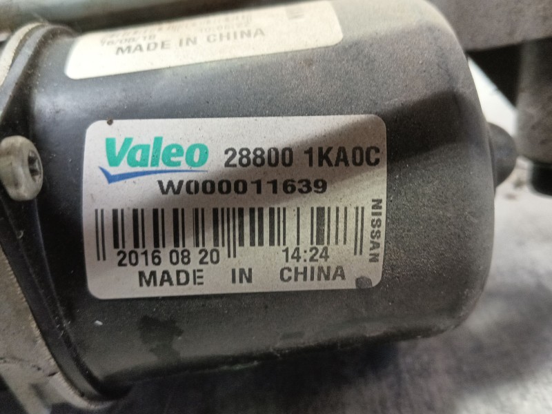 Recambio de motor limpia delantero para nissan juke (f15) 1.5 dci referencia OEM IAM   