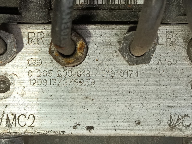 Recambio de abs para fiat punto (199) pop referencia OEM IAM   
