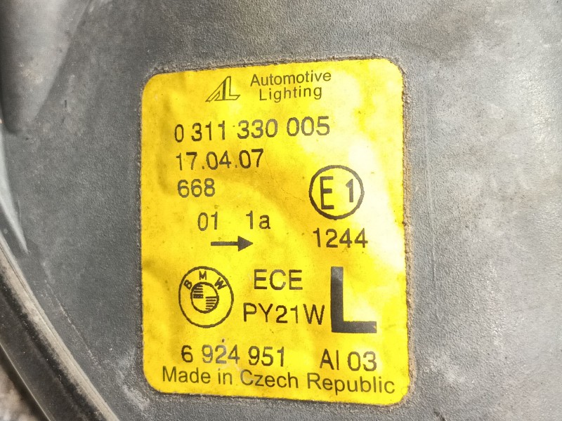 Recambio de piloto delantero izquierdo para bmw 3 compact (e46) 320 td referencia OEM IAM 63136924949  