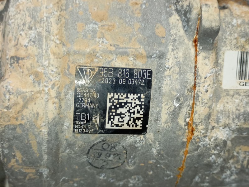 Recambio de compresor aire acondicionado para porsche macan (95b) gts (95bbl1) referencia OEM IAM PAB820803B  