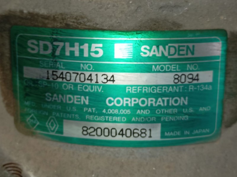 Recambio de compresor aire acondicionado para volvo s40 i (644) 1.9 di referencia OEM IAM   