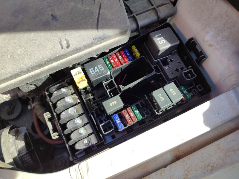 Recambio de caja reles / fusibles para seat leon (5f1) 2.0 tdi referencia OEM IAM 5Q0937125G  