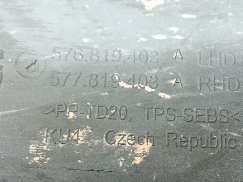 Recambio de torpedo para seat ateca (kh7, khp) 1.5 tsi referencia OEM IAM 576819403A9B9  