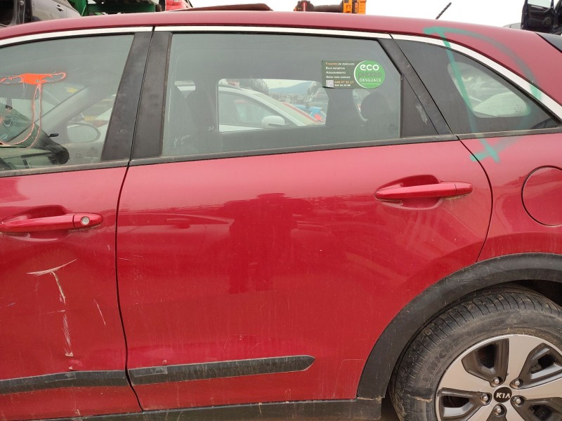 Recambio de puerta trasera izquierda para kia niro i (de) 1.6 gdi hybrid referencia OEM IAM   