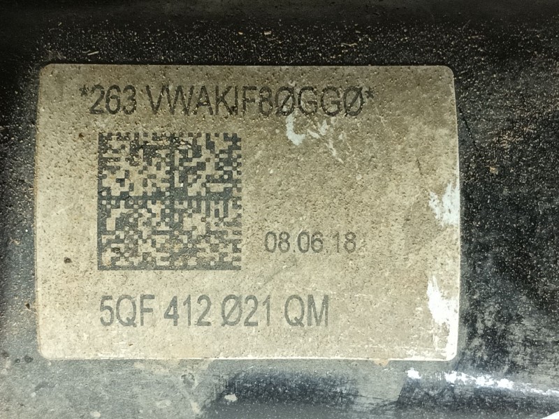Recambio de amortiguador delantero derecho para volkswagen tiguan (ad1, ax1) 1.4 tsi referencia OEM IAM 5QF413031BL 5QF412021QM 