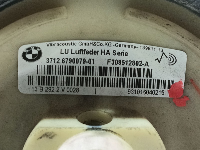 Recambio de amortiguador trasero derecho para bmw x5 (e70) 3.0d referencia OEM IAM 3712679007901 BALON NEUMATICO 