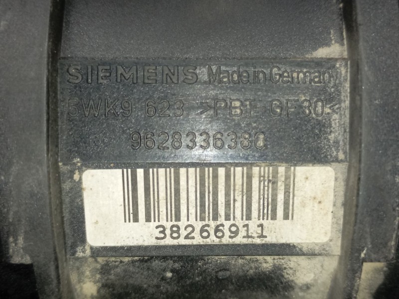 Recambio de caudalimetro para peugeot 206 hatchback (2a/c) 2.0 hdi 90 referencia OEM IAM   