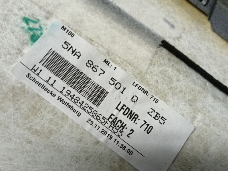 Recambio de techo interior para volkswagen tiguan (ad1, ax1) 1.5 tsi referencia OEM IAM 5NA867501QZB5 1948425865FH55 