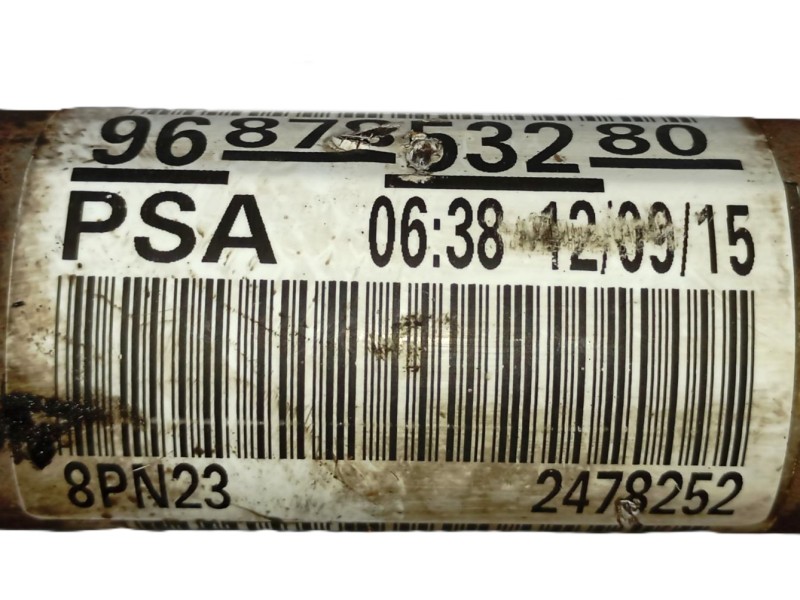 Recambio de transmision delantera izquierda para citroën ds5 1.6 bluehdi 120 referencia OEM IAM 3272WV  