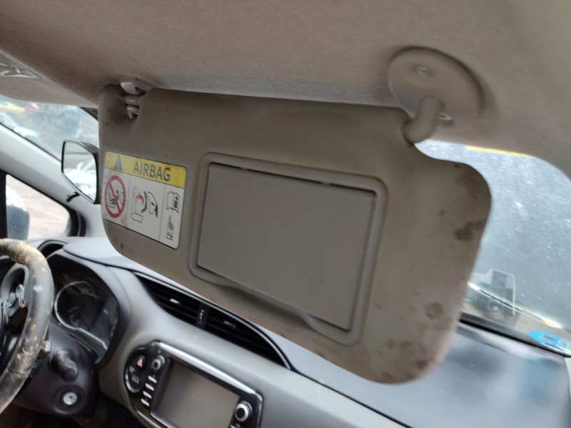 Recambio de parasol derecho para toyota yaris (_p13_) 1.5 hybrid (nhp130_) referencia OEM IAM   