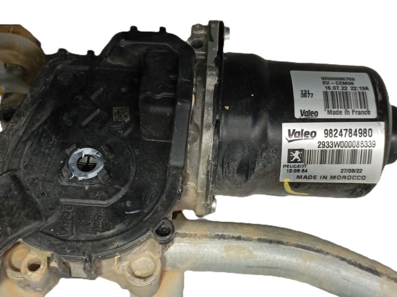 Recambio de motor limpia delantero para citroën c4 iii (ba_, bb_, bc_) 1.5 bluehdi 130 (bbyhzb) referencia OEM IAM 9824784980  