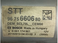 Recambio de motor arranque para citroën ds5 1.6 bluehdi 120 referencia OEM IAM 9675660680   2