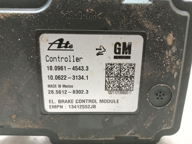 Recambio de abs para opel meriva b monospace (s10) 1.4 (75) referencia OEM IAM 95507751  