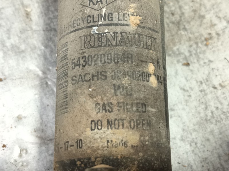 Recambio de amortiguador delantero izquierdo para dacia dokker monospace (ke_) 1.5 dci (keaj, keah) referencia OEM IAM   