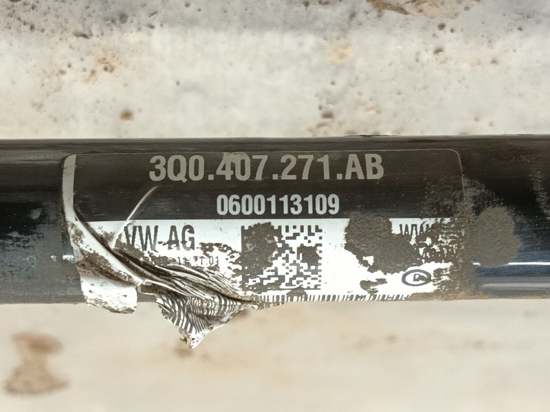 Recambio de transmision delantera izquierda para volkswagen tiguan (ad1, ax1) 1.4 tsi referencia OEM IAM 3Q0407271AB  