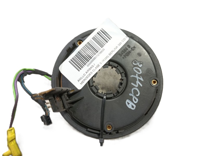 Recambio de anillo airbag para mercedes-benz clase s (w220) berlina 320 cdi (220.026) referencia OEM IAM A0004640318  