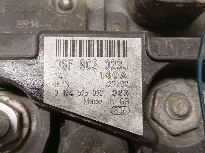 Recambio de alternador para audi a4 b7 avant (8ed) 2.0 tdi referencia OEM IAM   