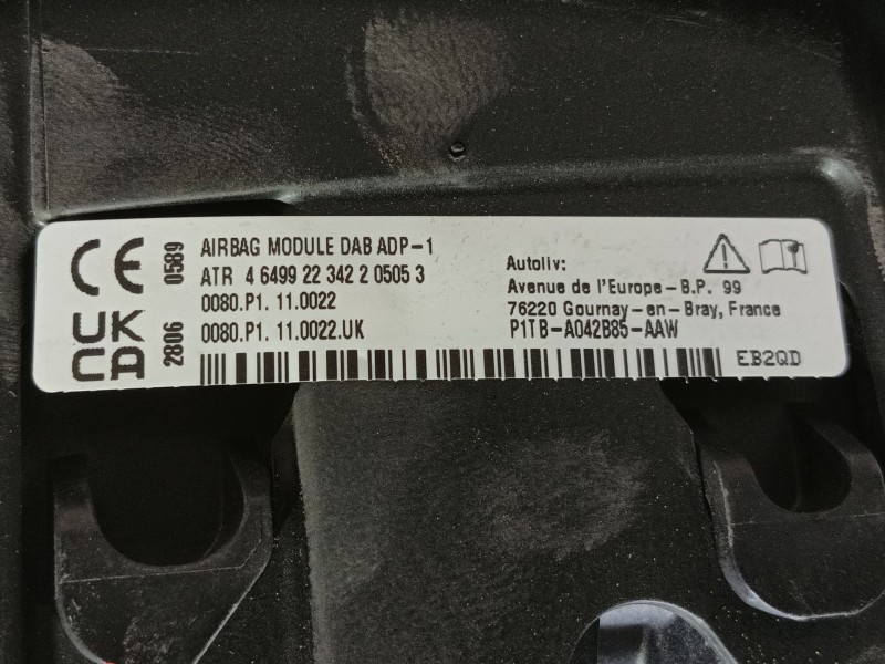 Recambio de airbag delantero izquierdo para ford puma (j2k, cf7) 1.0 ecoboost referencia OEM IAM 2497925  