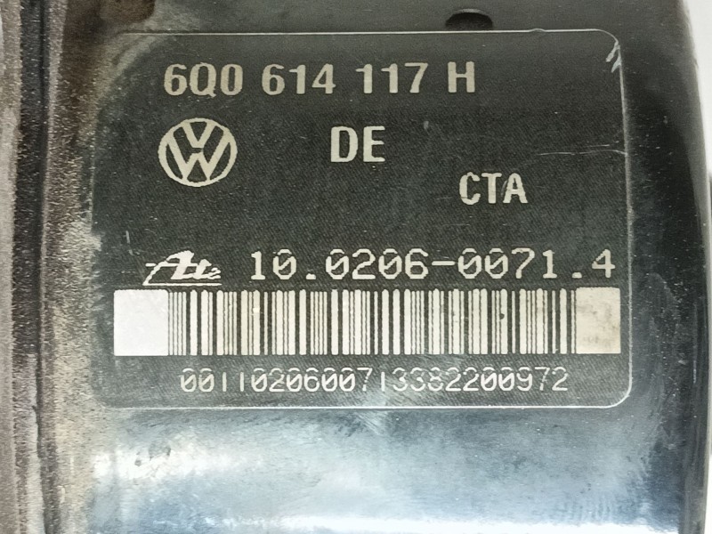 Recambio de abs para volkswagen polo iv (9n_, 9a_) 1.4 16v referencia OEM IAM 6Q0698117B  