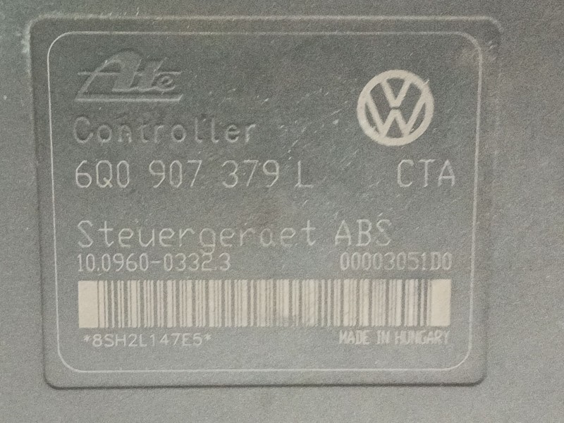 Recambio de abs para volkswagen polo iv (9n_, 9a_) 1.4 16v referencia OEM IAM 6Q0698117B  