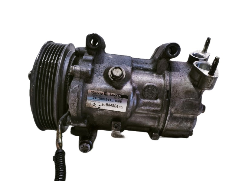 Recambio de compresor aire acondicionado para peugeot bipper tepee basis referencia OEM IAM 648722 9684480480 