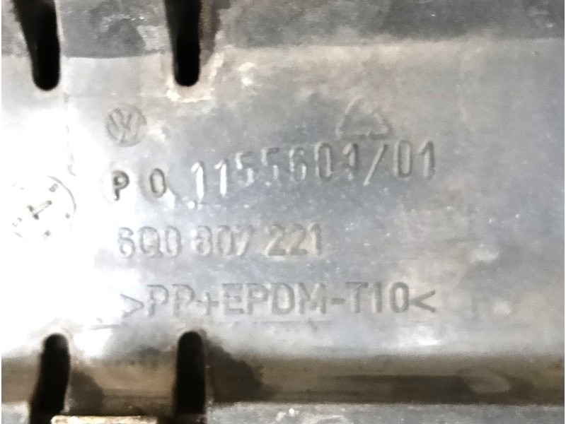 Recambio de paragolpes delantero para volkswagen polo iv (9n_, 9a_) 1.9 sdi referencia OEM IAM 6Q0807101QGRU 600607221 