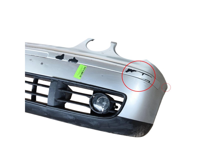 Recambio de paragolpes delantero para volkswagen polo iv (9n_, 9a_) 1.9 sdi referencia OEM IAM 6Q0807101QGRU 600607221 
