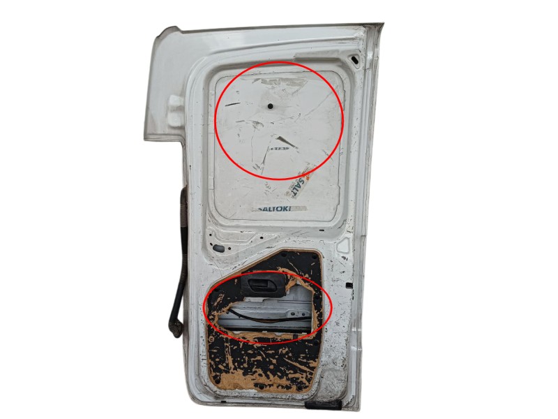 Recambio de puerta trasera derecha para fiat scudo furgoneta (270_, 272_) 1.6 d multijet referencia OEM IAM 1400428188  
