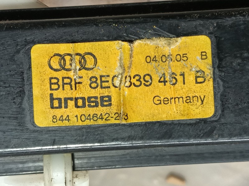 Recambio de elevalunas trasero izquierdo para audi a4 b7 avant (8ed) 2.5 tdi referencia OEM IAM   
