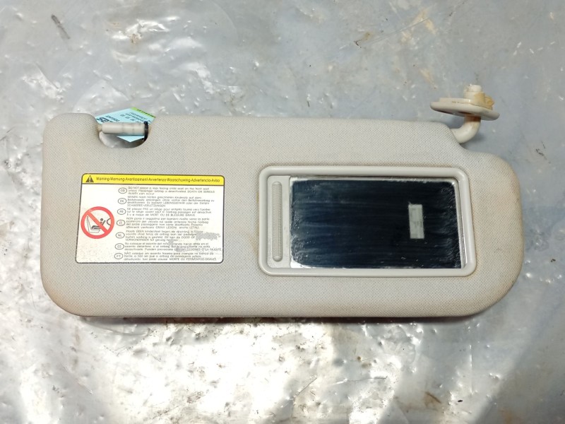 Recambio de parasol derecho para hyundai ix35 (lm, el, elh) 1.7 crdi referencia OEM IAM   