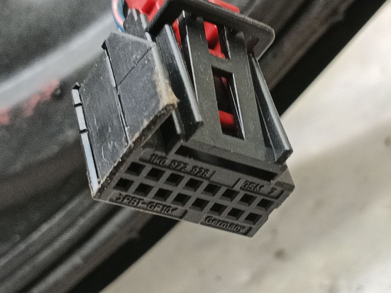 Recambio de retrovisor izquierdo para volkswagen golf v (1k1) 1.9 tdi referencia OEM IAM 1K1857507DC9B9  