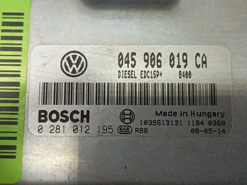 Recambio de centralita motor uce para volkswagen polo iv (9n_, 9a_) 1.4 tdi referencia OEM IAM   
